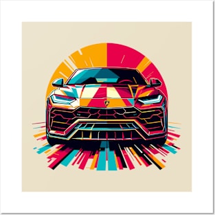 Lamborghini Urus Posters and Art